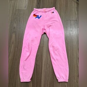 Aviator Nation Women’s Pink Joggers